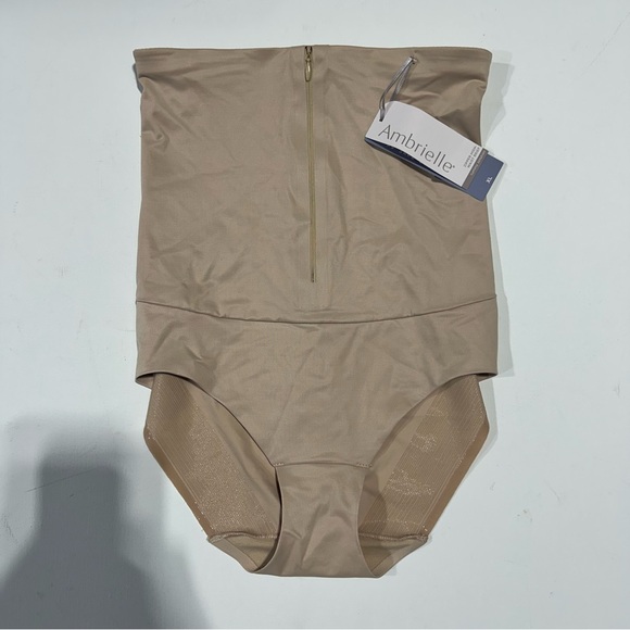 Ambrielle Tan Shapewear Bodysuit - Picture 1 of 4